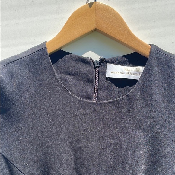 Amanda Uprichard Evaline Black High Low Womens XS Dress - Picture 3 of 7